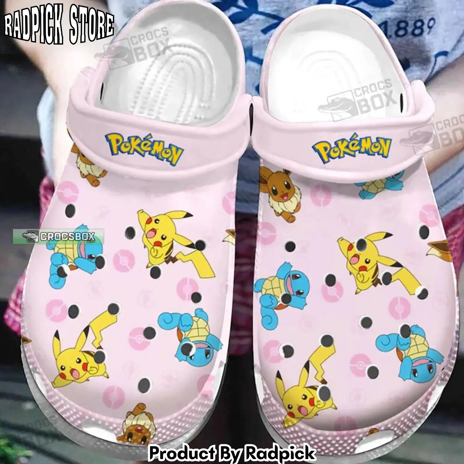 Radpick sweety squirrel pikachu pokemon crocss rp6521020